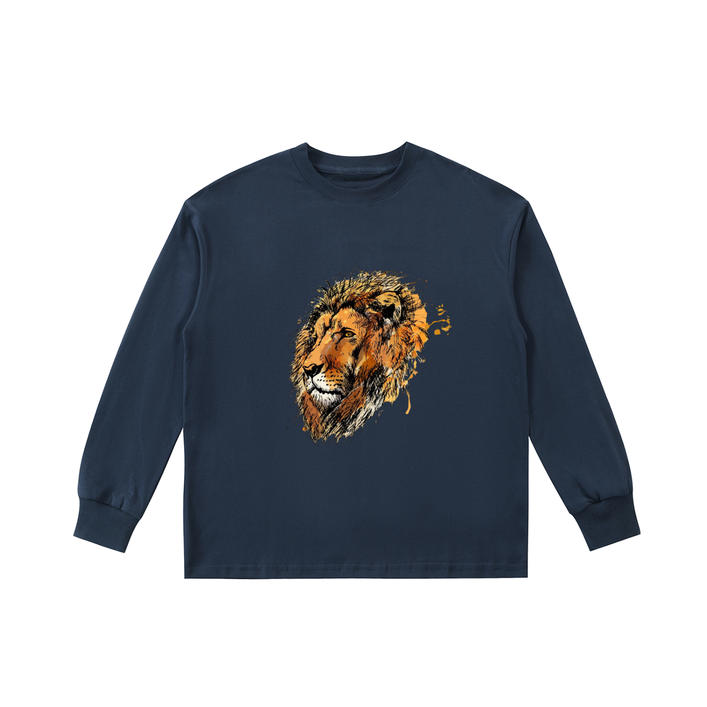 Kids' Quick-Dry Cotton Long-Sleeve Tee